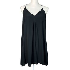 Alice + Olivia Silk Sleeveless Black Mini Dress Women’s size Medium